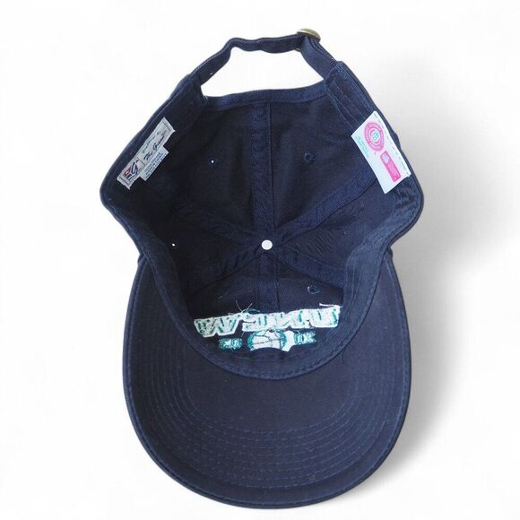 The Game Vintage 2003 UNCW Seahawks Basketball CAA Champs Strapback Hat OS - Picture 5 of 8
